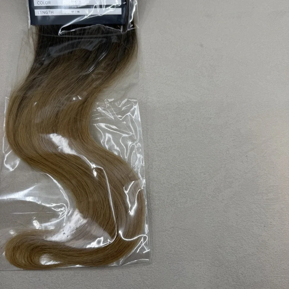 Hotheads Premium Machine Weft #5/23 Colormelt Brown To Blonde 18